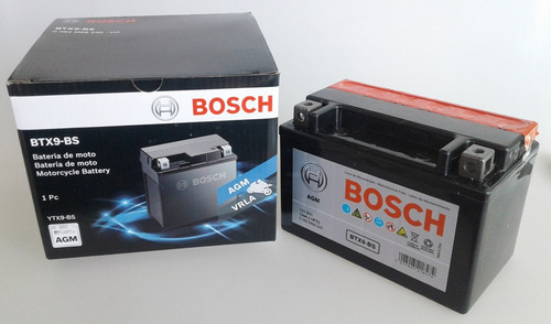 Bateria Bosch Btx9 Ytx9-bs Rouser Ns Duke Cbr600  Moto 46!