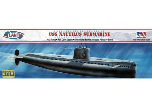 Uss Nautilus Submarine 1:300 Scale Plastic Model Kit