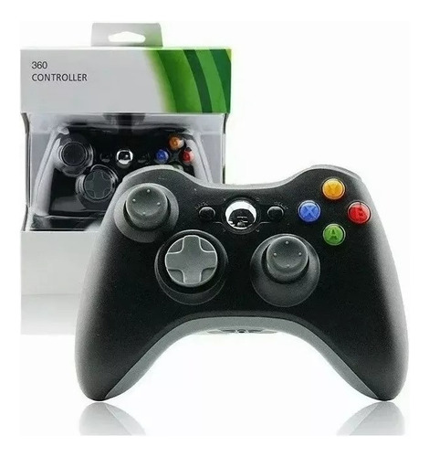 Control Usb Alambrico Para Xbox 360/ Fat /slim Y Pc Gamepad