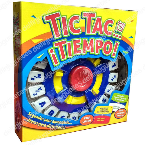 Tic Tac Tiempo Juego De Mesa De Memoria Tiempo Palabras Tv