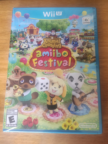 Animal Crossing Amiibo Festival - Wiiu - Nuevo Y Sellado