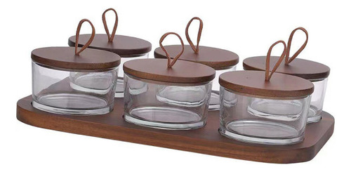 Tarro De Vidrio Para Almacenamiento De Alimentos, Bote De