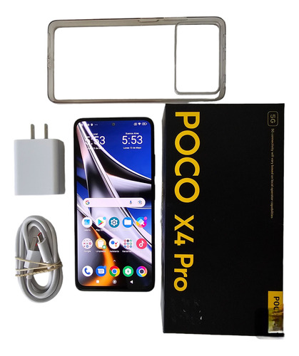 Xiaomi Poco X4 Pro 5g Laser Black 6gb Ram 128gb + Accesorios