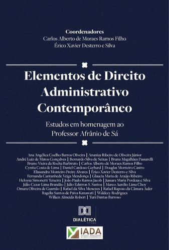 Elementos De Direito Administrativo Contemporâneo - Carlo...