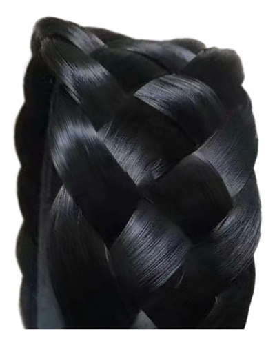 Diadema Trenzada Para El Pelo, Banda Elástica Gruesa Para