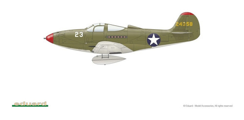 Imagem 9 de 10 de Plastimodelismo Eduard P-39k/n 1/48