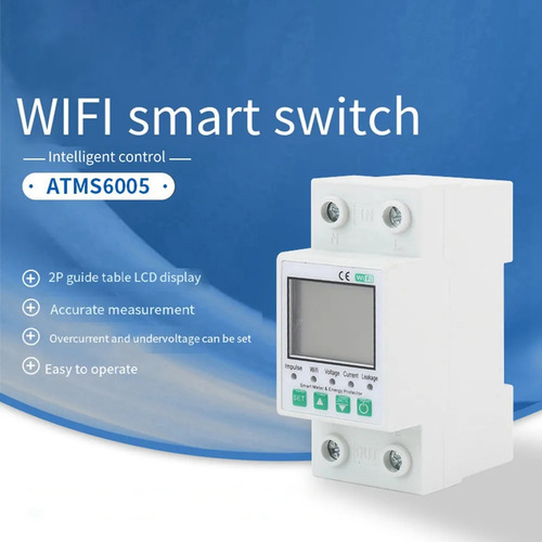Interruptor Inteligente Wifi Atms6005 Smart Timer Relay Telé