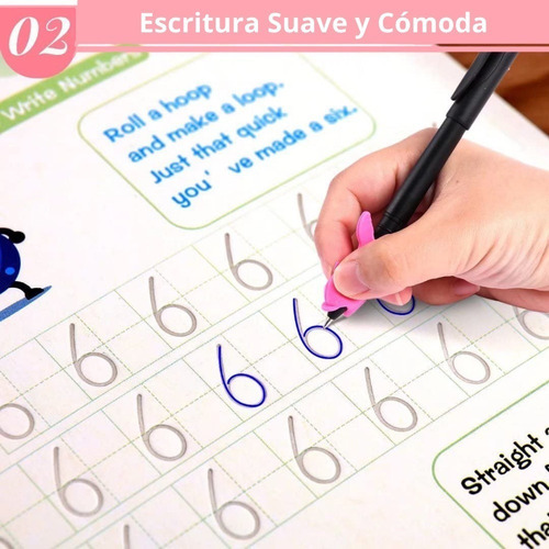 Kit Cuadernos De Caligrafía Reutilizables