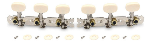 Clavijas De Afinación De Guitarra Vintage Chapadas En Oro, C