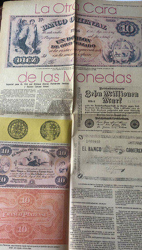 Notas Numismáticas Y Recortes De Ruben Vergara Década 60, B1