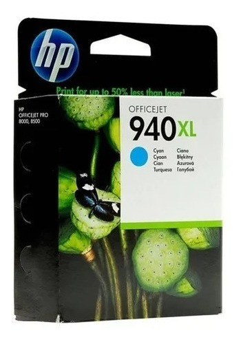 Recargamos Cartucho Tinta Hp Original C4907 Cian 940xl