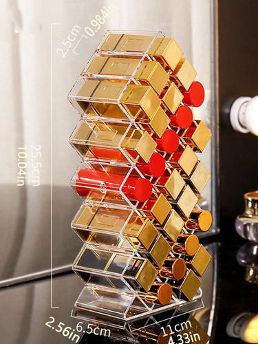 Organizador Vertical Para Labiales Con 28 Compartimentos