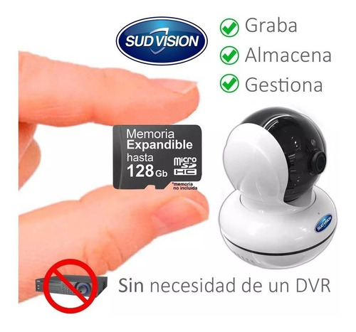 Camara Seguridad Ip 1080p Motorizado Wifi Vision Nocturna