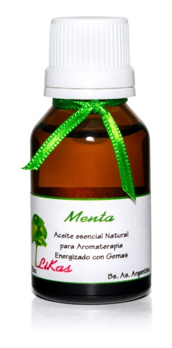 Menta, Aceite Esencial Likas Calidad Aromaterapia De 25cc