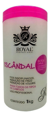 Btxx Capilar Escândalo Óleo De Coco Royal 1 Kg