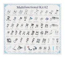 Comprar Prensatelas Para Maquinas De Coser Caseras 62 Pcs Oferta!