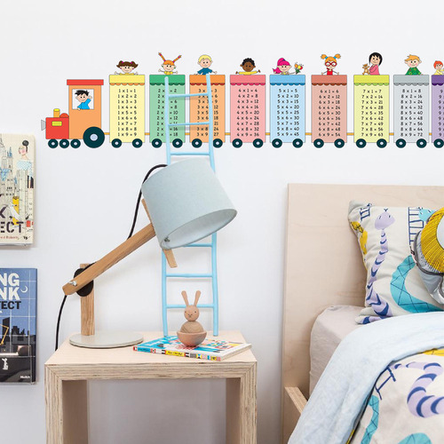 Adhesivos De Pared Para Tabla De Multiplicar, Tabla De Multi