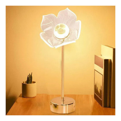 2pcs Lámpara Mesa Noche Acrílico Luces De Mesa Iluminación