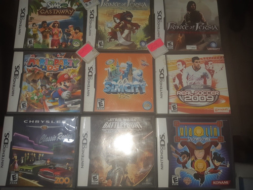 Nintendo Ds Juegos Originales Remate Oferta X Lote Unidad