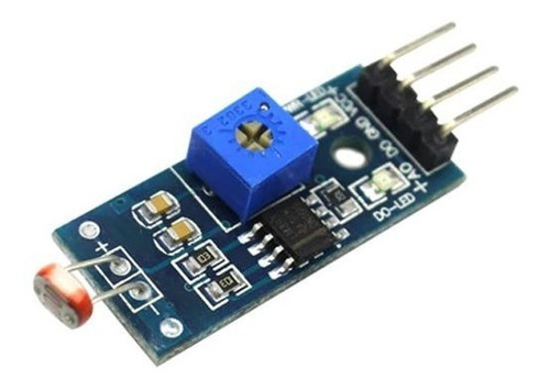  Módulo Arduino Sensor Luz Con Ldr Fotoresistor Educabot