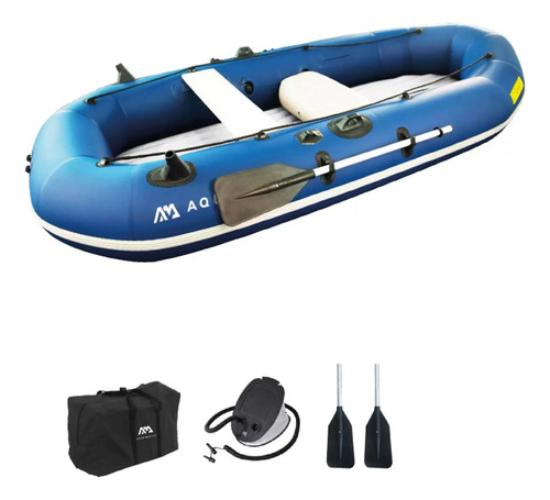 Bote De Pesca Aqua Marina 3 Personas 3mts Con Monta Motor