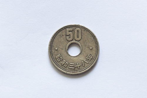 Moneda - Japón - Colección - Numismática - Yen - 1963