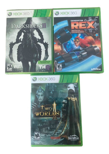 Xbox 360 Juegos Nuevos Originales Y Sellado C/u A 100 Soles!