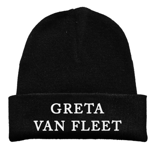 Gorro Lana Greta Van Fleet Rock Tv Estampado Urbanoz