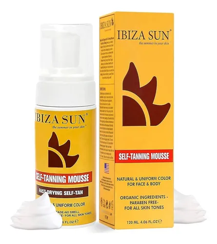 Mousse Autobronceadora Orgánica Y Vegana Ibiza Sun®