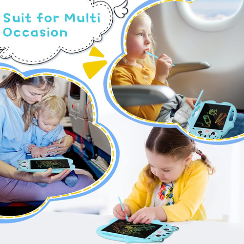 Tableta De Escritura Lcd Para Niños, Ss Colorido Tablero De