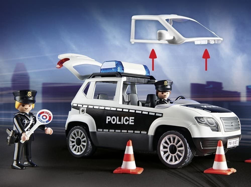 Playmobil City Action 9372 Estación De Policía 204 Piezas