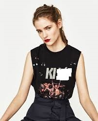 Musculosa Z Ara Kiss. Talle M.
