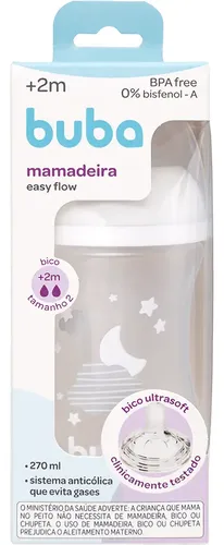 Mamadeira Easy Flow Nuvem 270ml Branco