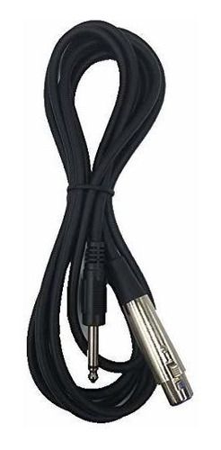 Cable Para Micrófono: Cable Up Cu-as703 10' Xlr Hembra A 1-4