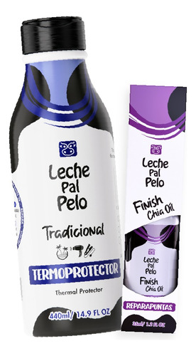 Dúo Tradicional Leche Pal Pelo - mL a $60