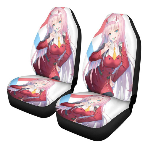 Funda Asiento Automovil Diseño Impresion Anime Estampado