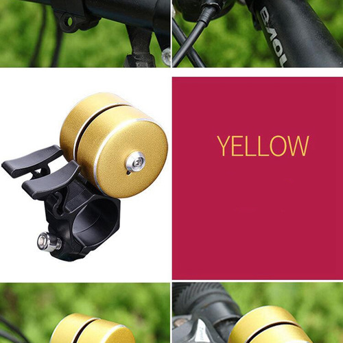 Timbre De Bicicleta, 120 Db, Bocina Fuerte, Alarma De Seguri