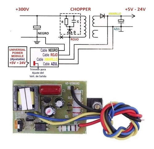 Fuente Universal Reparacion Tv Lcd Led Hasta 60 Repuesto