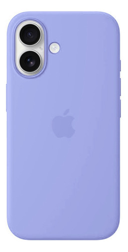 Funda Silicona Iphone 16 Silicone Case Lavanda Lisa