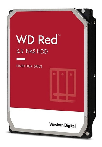 Wester Digital Disco Duro 6tb Wd Red Nas Interno Rojo Sata 3