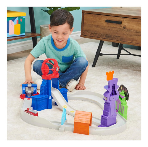 Super Paw Patrol Pista Rescate En La Ciudad True Metal