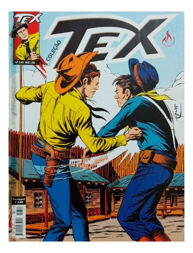 Tex: Uma Suja Trapaça, De Guido Nolitta. Série Tex, Vol. 345. Editora Mythos, Capa Mole, Edição 345 Em Português, 2013