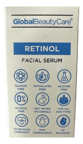 Global Beauty Care Serum Facial Con Retinol Todo Tipo De Piel Día/noche