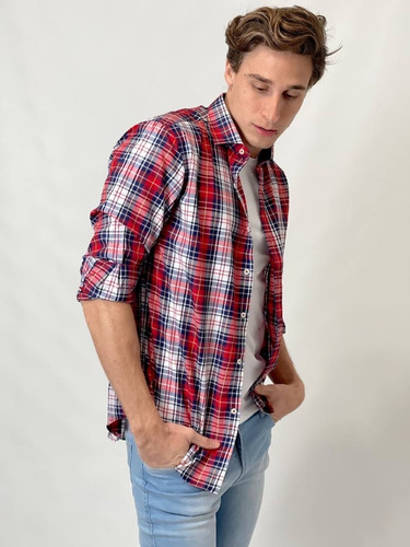 Camisa Cuadrille De Hombre