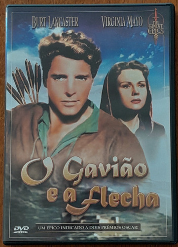 Dvd O Gavião E A Flecha - Burt Lancaster