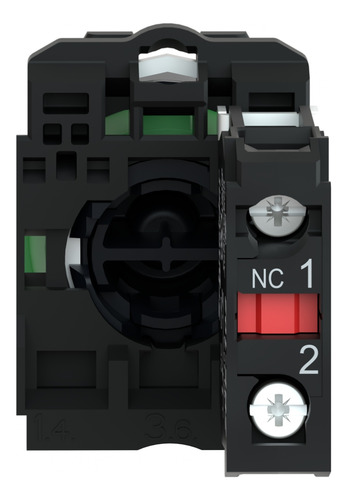 Xb5aa42 Push Button, Harmony Xb5, Plastic, Flush, Red, 22mm