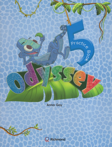 Odyssey 5 Practice Book, De Anna Goy. Editorial Richmond, Tapa Blanda En Inglés, 2024