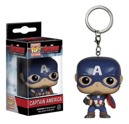 Capitán America Funko Y Playera Set Marvel Talla Xs