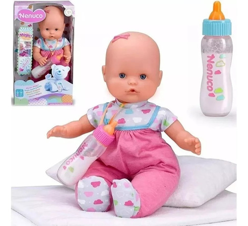 Muñeca Nenuco Bebe Con Mamadera Mágica Juguete Original