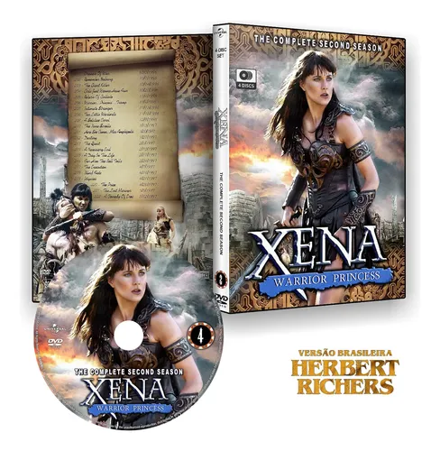 Série Xena A Princesa Guerreira Completa 6 Temporadas 24 Dvd